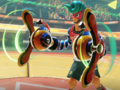 Spring Man with two charged Boomerangs