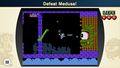 Pit fighting Medusa in NES Remix 2