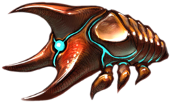 Triclops artwork from Metroid Prime