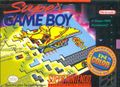 Boxart of Super Game Boy featuring the Gunship from Metroid II: Return of Samus