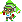 A green Inkling boy, posing with a Splat Roller