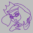 Marina's drawing of Pearl before the Turf War mission.