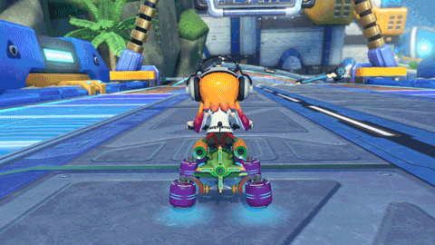 File:Inkling Girl in Mario Kart 8 Deluxe GIF.gif