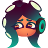 Marina's dialogue icon, as it appears in the SplatNet 2 app.