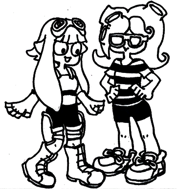 File:Credits - Inkling Girl and Octoling A.png