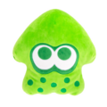 Neon Green Squid Plush by Tomy