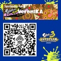 Splatoon 3 European Championship Banner and the QR Code to obtain it