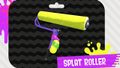 The Splat roller as it appears in Splatoon 2