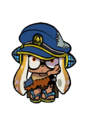 The Tableturf card icon of the Captain.