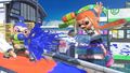 In-game Inkling boy and girl.