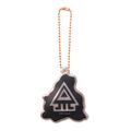 Back of a Team Chaos reflective key chain