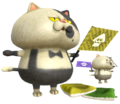 Unofficial render of Judd and Li'l Judd's game model on The Models Resource