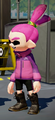 A male Inkling wearing the Fake Contacts