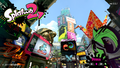 Deca Tower as seen in the Splatoon 2 title screen prior to rescuing the Great Zapfish