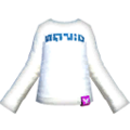 The previous icon for the White LS, taken from the game's data files. The text on the shirt is different from how it appears in the final version.