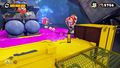 Tumbling Splatforms Checkpoints 1 and 2-Enemy Twintacle Octotroopers