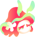 Early Headspace icon. Flow's rhinophores are fully pastel green instead of pastel green and orange stripes.