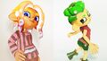 Octolings with hairstyles new to Splatoon 3.