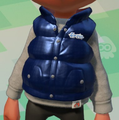 The Dark Urban Vest as it appears in Splatoon 2, with a lighter coloration compared to how it appeared in the first game.