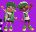 The Squid-Stitch Cap as it appears in Splatoon 2, shown in the Nintendo Direct revealing Version 3.0.0 (Splatoon 2).