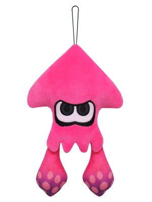 S2 Merch SAN-EI Neon Pink Squid Plush S.jpg