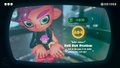 Agent 8 being awarded the Inkling Girl (Pink) mem cake upon completing the station.