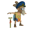 Unofficial render of Cap'n Cuttlefish's game model on The Models Resource
