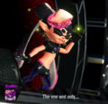 Callie remembering the Squid Sisters