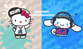 Hello Kitty vs Cinnamoroll