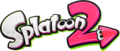 3D logo for Splatoon 2.