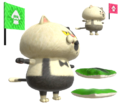 Unofficial render of Judd and Li'l Judd's game model on The Models Resource