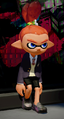 A male Inkling wearing the School Shoes.