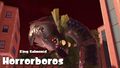 Horroboros's appearance in the start of a Xtrawave.
