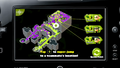 The Wii U GamePad view of a match being played on the pre-release version of Saltspray Rig.