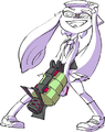 Official art of an Inkling holding the .52 Gal.