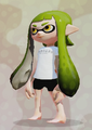 An Inkling with no shoes.