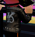 The back of the Black Inky Rider has the Rockenberg logo on it.