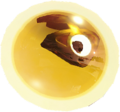 A Golden Egg seen on the Japanese Splatoon 3 website.