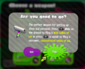 The info page for the Splat Roller from the Switch event demo