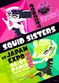 Alternate second poster for the Squid Sisters' concert at Japan Expo 2016