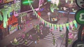 The decorated Inkopolis Square