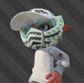 The Paintball Mask as seen in a Splatoon 2 Direct.