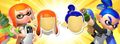 Another promotional banner, showing the wigs that were obtainable in Miitomo