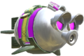 Unofficial render of the Octorpedo's game model from Splatoon 2 on The Models Resource