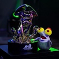 Splatoon 3 European Championship 2023 trophy with a Smallfry plushie