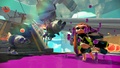 Agent 3 being attacked by two angry Octopods