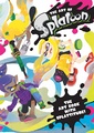 A male Inkling wearing the Choco Clogs and holding a Splattershot on the cover of The Art of Splatoon.