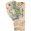 Eco-Forest Treehill's piece of the map of Alterna, received by talking to Callie after fully surveying the area.