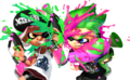 The same two Inklings used for the game icon