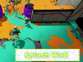 An Inkling approaching a Splash Wall